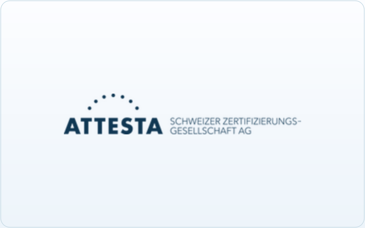 ISOfee - Partnerschaften - ATTESTA Schweizer Zertifizierungsgesellschaft AG