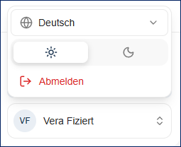 ISOfee - Benutzereinstellungen